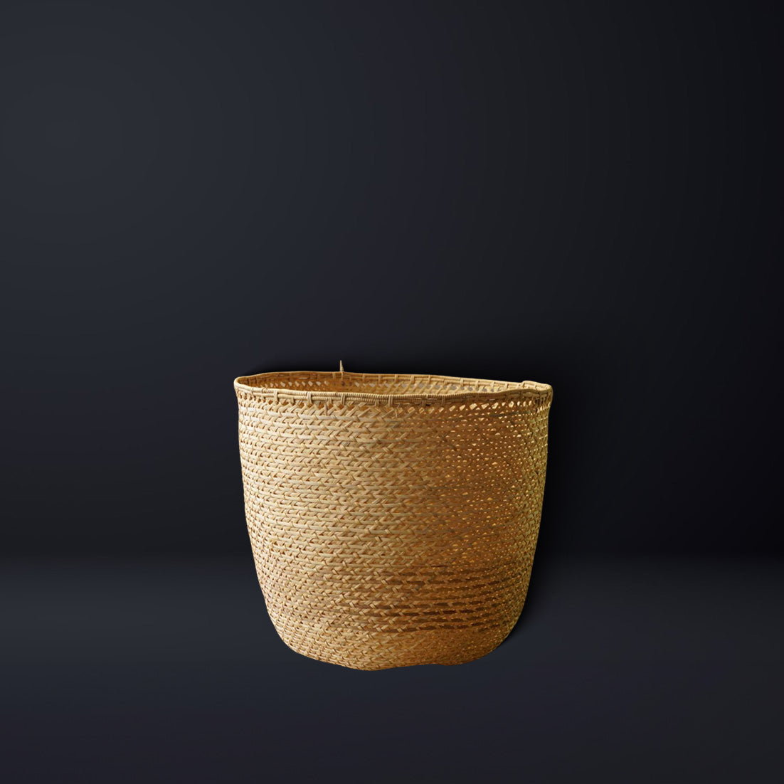 Alt 2 Indigenous Yorehi Basket in Natural Fiber - Yanomami Ethnicity