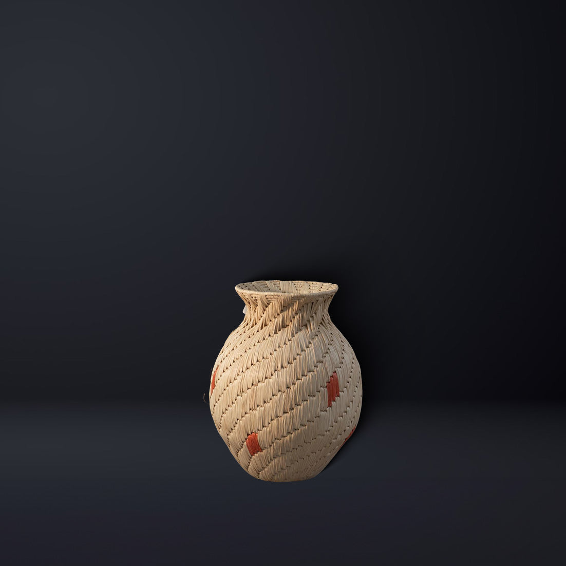 Vase in Natural Fiber - Warao Ethnicity