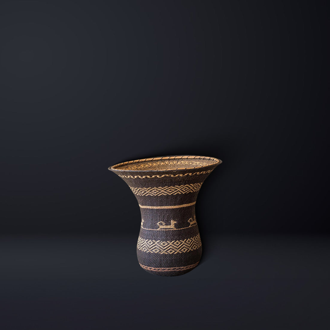 Vase in Natural Fiber - Yekuana Ethnicity