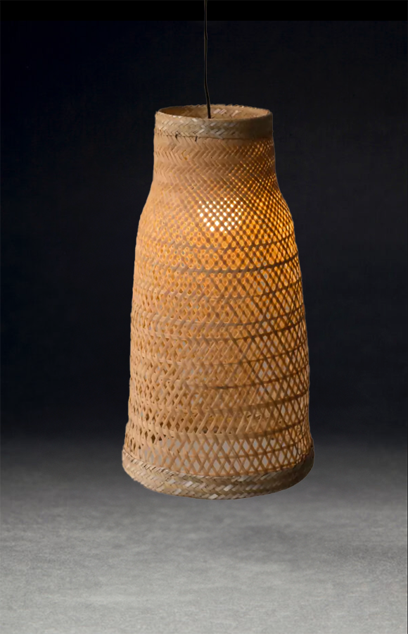 Indigenous Lamp in Natural Arumã Fiber